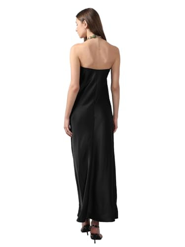 Vero Moda Women's A-Line Black Dress