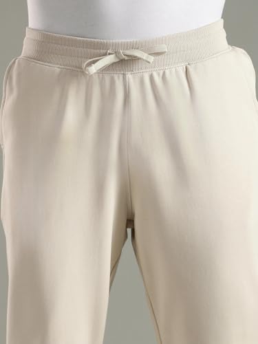 Tommy Hilfiger Regular Fit Solid Mid Rise Jogger Beige