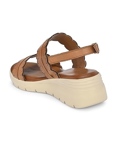 Delize Light Leather comfort Wedge Women's Tan 61330-39