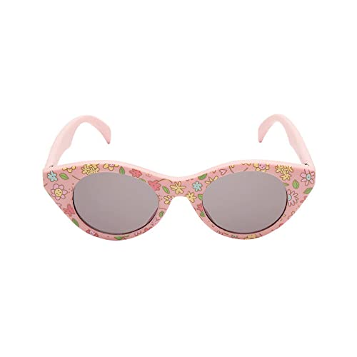 Carlton London Girls Round Grey One Size Casual Winter Wear Plastic Frame UV Protected Lens Sunglasses