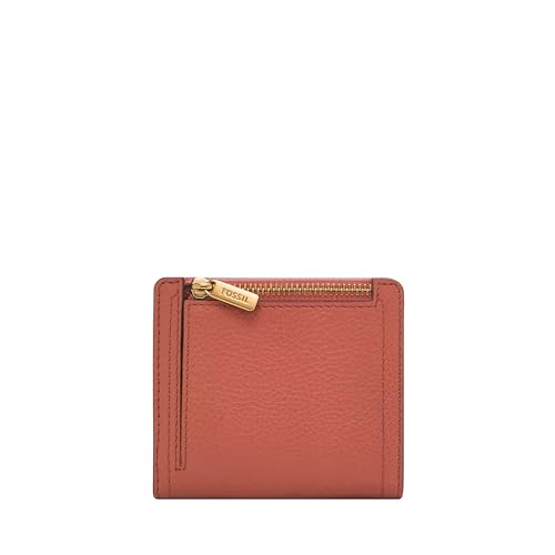 Fossil Womens Leather Logan Red Wallet SL7829604