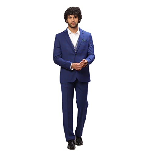 Park Avenue Dark Blue Suit (Size: 38)-PMDL04447-B6