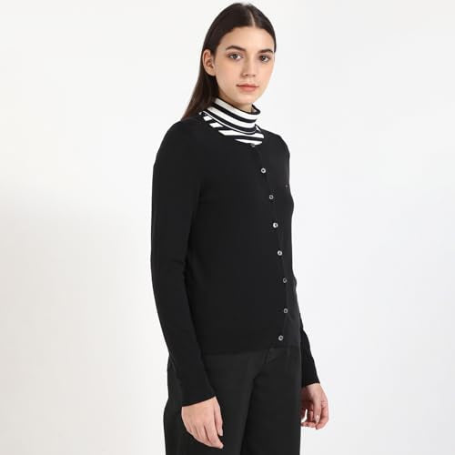 Tommy Hilfiger Womens Black Color Sweater (XL)