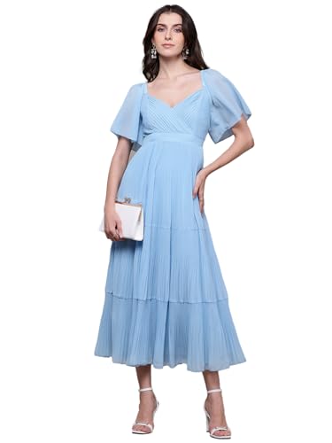 Label RITU KUMAR Blue Iseule Long Dress