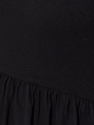 Max Women's Viscose A-Line Midi Dress (WINLAND08_Black