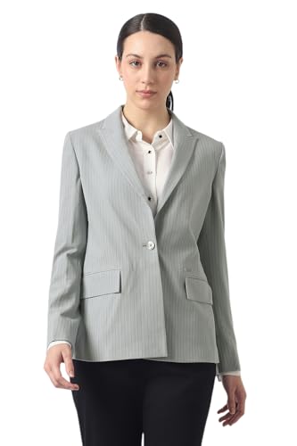 Van Heusen Women's Blazer (VWBZCRGPF01152_Grey