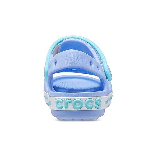 Crocs Kids Crocband Sandals, Moon Jelly, 6 Toddler