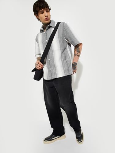 Max Men's Loose Jeans (DMCSRS801SFL_Black