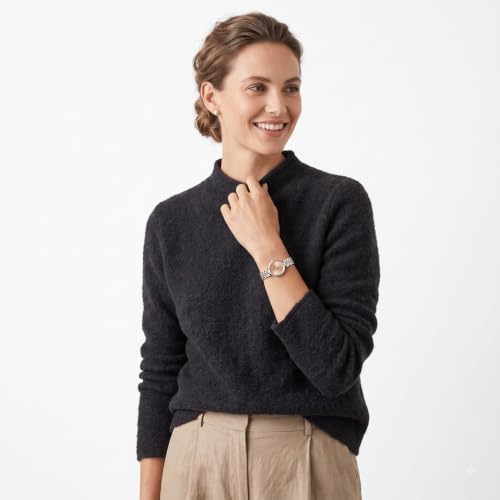 Daniel Wellington Round 26mm Rose Gold-Tone Dial Analog Women Watch - DW0DL0900