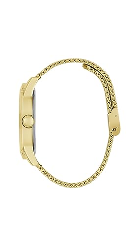 GUESS Crescent Champagne Round Dial Analog Men's Watch - GW0629G2