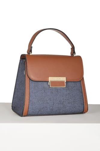 Van Heusen_Womens__SLING BAG_(VWSS25SMU0228_BLUE/TAN_)