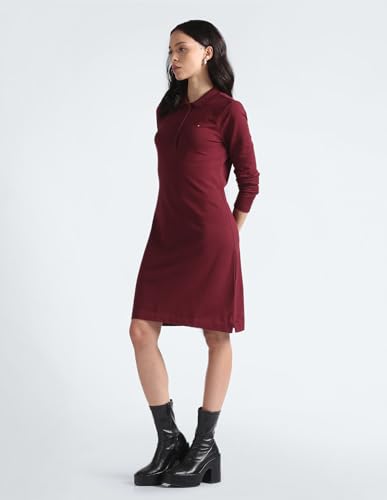 Tommy Helfiger Women Red Color Dress (L)