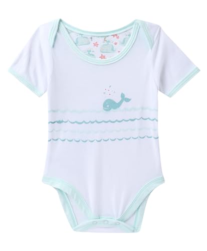 Mi Arcus Whale Print Unisex Romper (Pack of 3) (18-24 months)