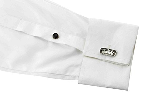 Knighthood Swarovski Inspired Royal Crown Cufflinks
