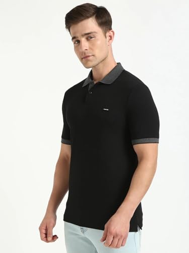 Calvin Klein Jeans Solid Slim-Fit Cotton T-Shirt