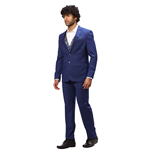 Park Avenue Dark Blue Suit (Size: 38)-PMDL04447-B6