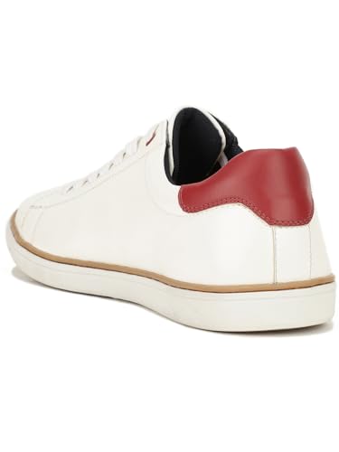 Hush Puppies Men's Shack LACE 1 E Sneakers (8211576_White_9 UK)