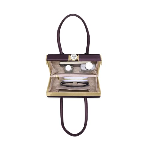 LAVIE PARIS Women's Gazelle Frame Satchel Bag | Satchel Handbag for Work | Ladies Purse | Stylish Shoulder Bag | Gift for Women