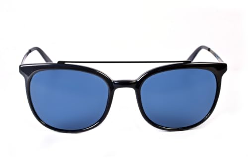 Pierre Cardin Men's Blue Lens Acetate Round Sunglasses - 716736928012 (206567PJP55KU)