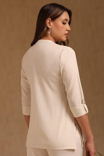 Soch Women's Embroidered Regular Fit Tunic (FWA5TU30326