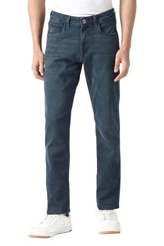 Van Heusen Men's Slim Jeans (VXDNCPOF244550_Grey