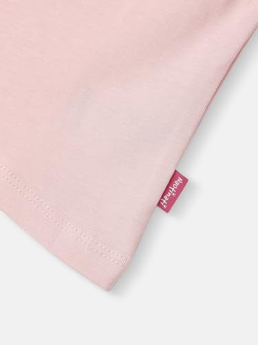 Nautinati Girls’ Disney Princess Cotton T-Shirt | Regular T-Shirt for 3 to 24 Months Pink