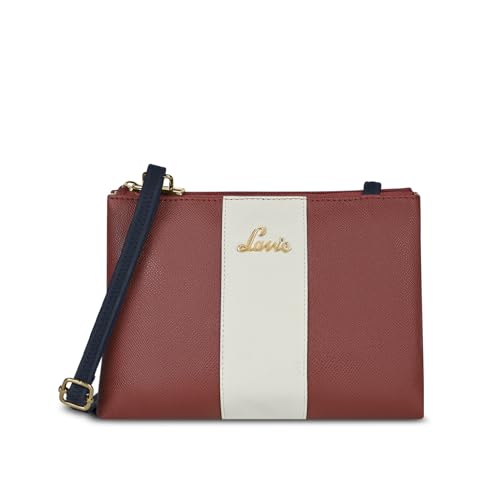 Lavie Women's Lynn 2C Colorblock Crossbody Sling Bag | Top Zip Sling Bag | Ladies Purse Handbag | Gift for Women