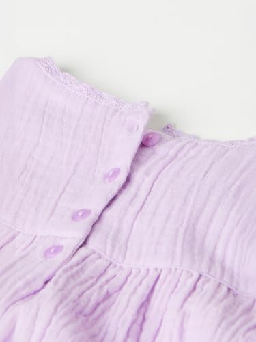 Max Girls Embroidered Top (Purple_3-4 Y)