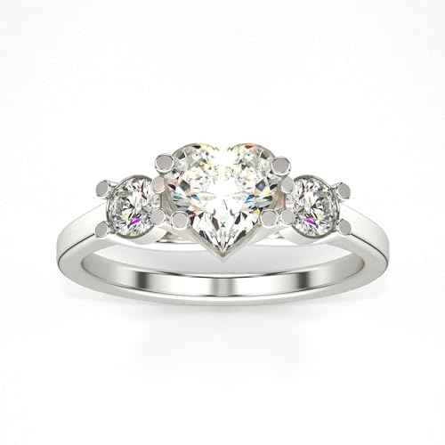 VALANOVA Hallmarked 18K Gold & Certified Lab Grown Diamond 1.03cts | Ring For Women's/Girls | Stylish & Elegant | VGR0461H | Ring Size: 13