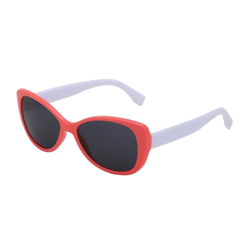 Carlton London Pink & White Toned UV Protected Lens Butterfly Sunglass for girl