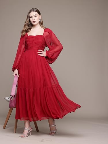 Label RITU KUMAR Blue Scarlette Short Dress