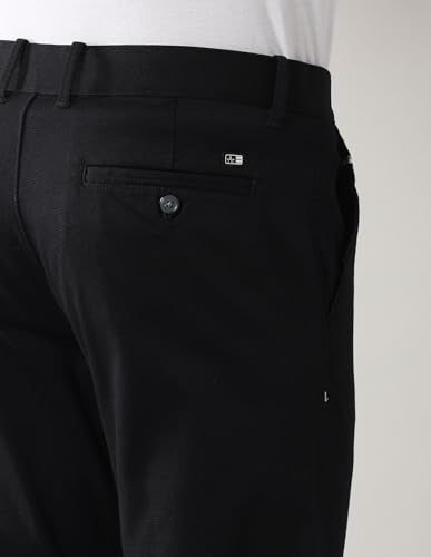 Arrow Sport Men's Slim Fit Autoflex Trousers Black