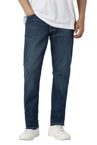 Van Heusen Men's Regular Jeans (VXDNCBTFC06335_Navy