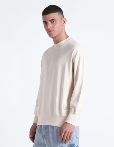 Oversized Solid Sweatshirt