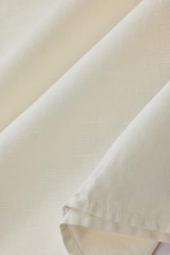 SNITCH Men Formal Shirt | Regular Fit Full Sleeve Button-Down Collar Solid Pattern | Premium Cotton Linen Blend & Breathable Fabric for Office & Casual Wear | Off White