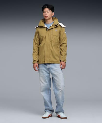 PUMA Men's A-Line Coat (633657_Honey Butter