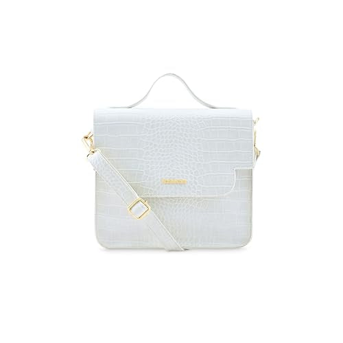 Fastrack Compact Satchel for Women | Faux-Leather Women's Handbags | Satchel for Casual Carry