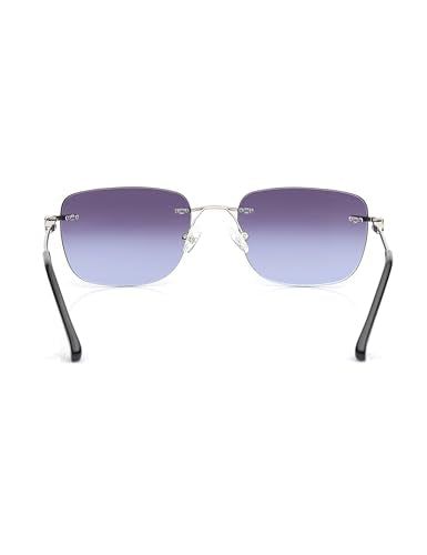 Fastrack Sunglasses |RECTANGLE Silver |UV protected | Large