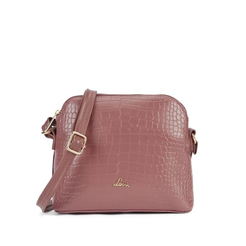 Lavie Women’s Croc Miami Vertical Sling Bag | Ladies Purse Handbag