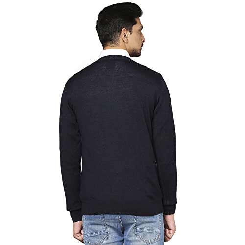 Raymond Dark Blue Sweater (Size: 46)-RMWX01106-B8