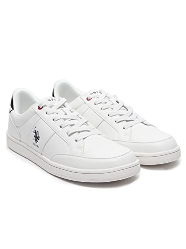 U.S. Polo Assn. ULRIN Men's Off White Sneakers-(UK/8) (US/7) (2FD22536A01)