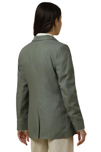 Allen Solly Women's Blazer (AHBZARGH399136_Olive