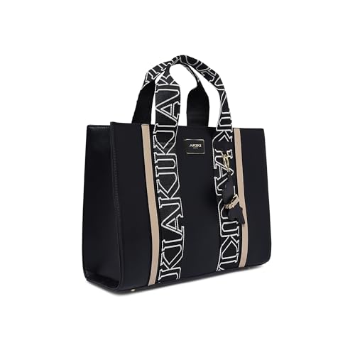 Akiki London Women's Wembley Large Satchel Handbag | Satchel Bag for Work | Ladies purse | Stylish Shoulder Bag | Gift For Women