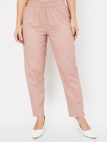 Max Women's Cotton Blend Kurta Set (CTKSTARA0016_RED