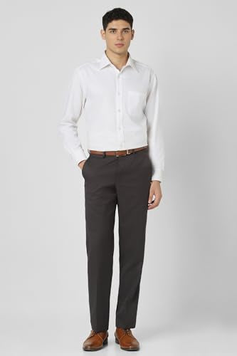 Van Heusen Men's Regular Work Utility Pants (VHTFWCFPU30669_Grey
