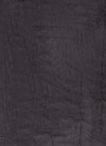 S SALWAR STUDIO Black and White Embroidered Floral Georgette Unstitched Dress Material_VCDM0089-BLWH