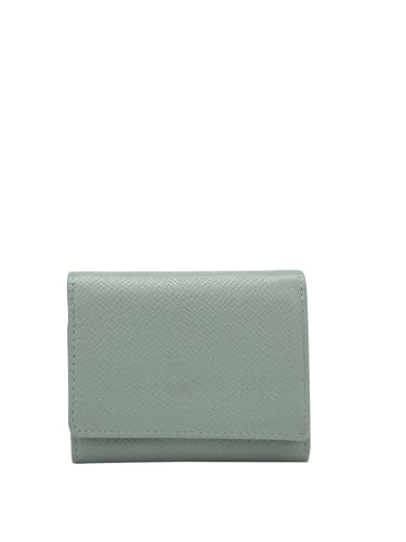 Da Milano Genuine Leather Green Women Wallet (10028A-OL)