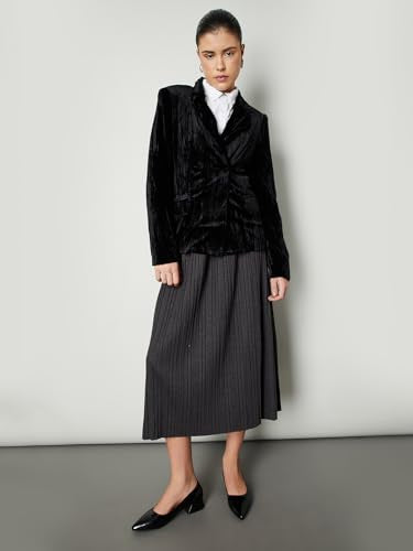 Max Women's A-Line Coat (C24WCLFSNOC103_Black