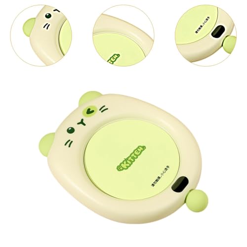 ARTISOUL® Mugs Warmer Pad Smart for Water Creative Desk Mugs Warmer for Desk Home Dorm Green | Kitchen, Dining & Bar | Bar Tools & Accessories | Coasters