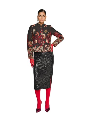 Label RITU KUMAR Black Cherry Jacket
